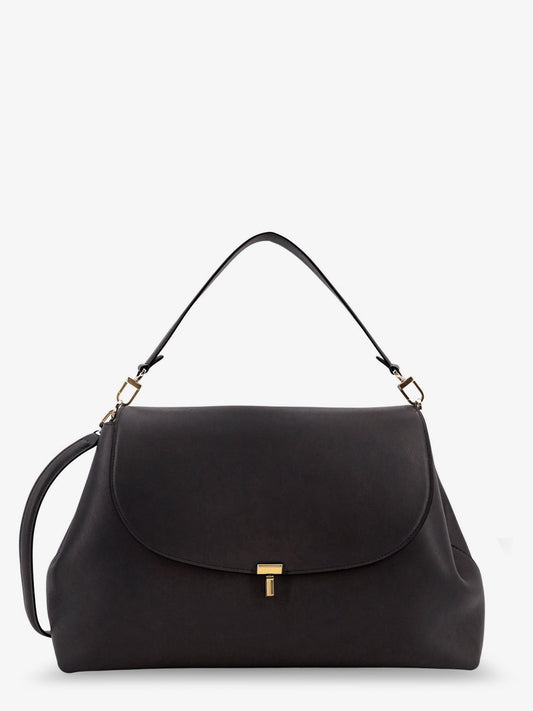 TOTEME T-Lock leather shoulder bag