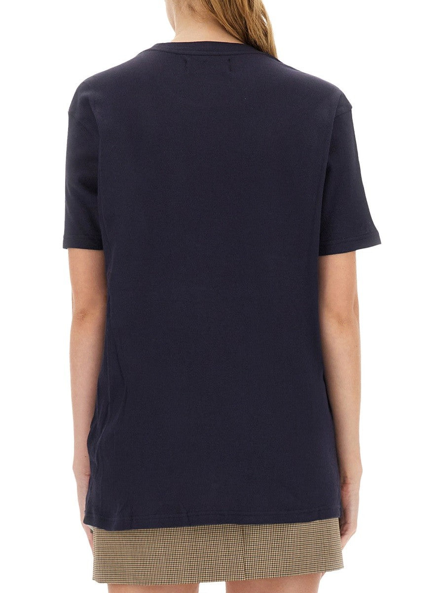 Vivienne Westwood T-SHIRT WITH ORB EMBROIDERY