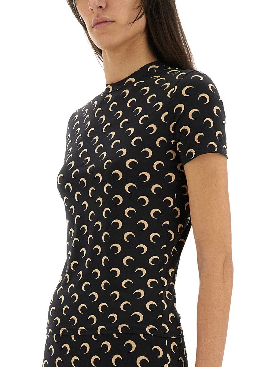 MARINE SERRE T-SHIRT "MOON"