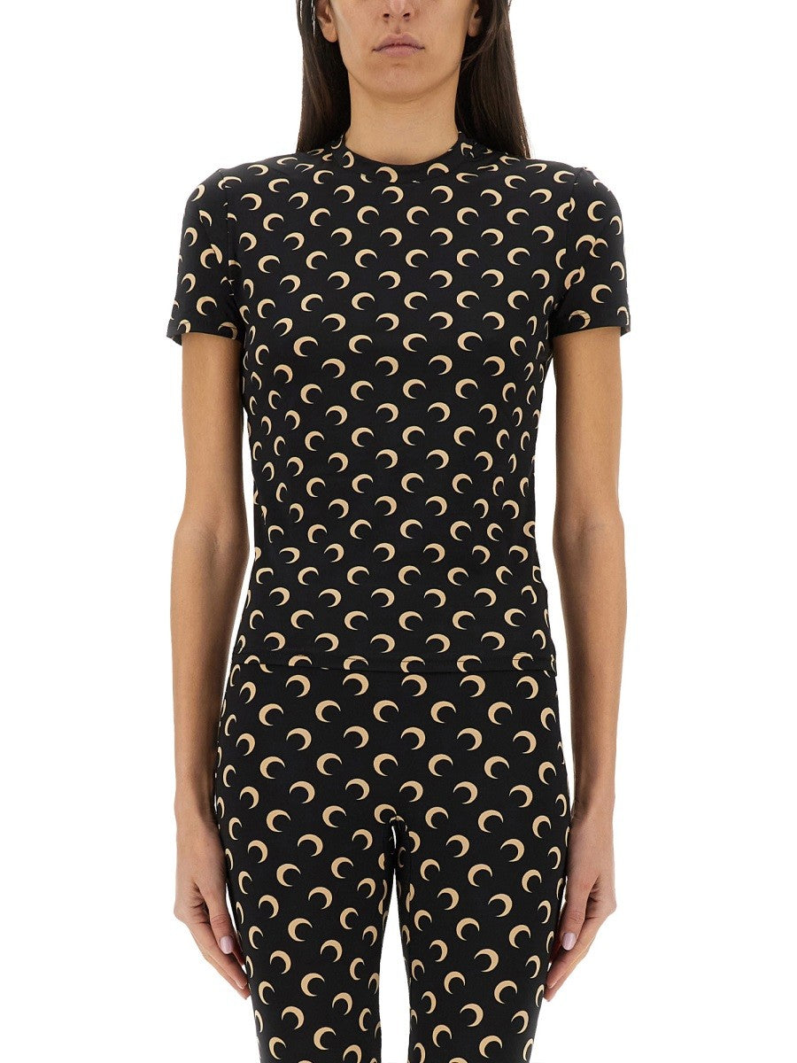 MARINE SERRE T-SHIRT "MOON"