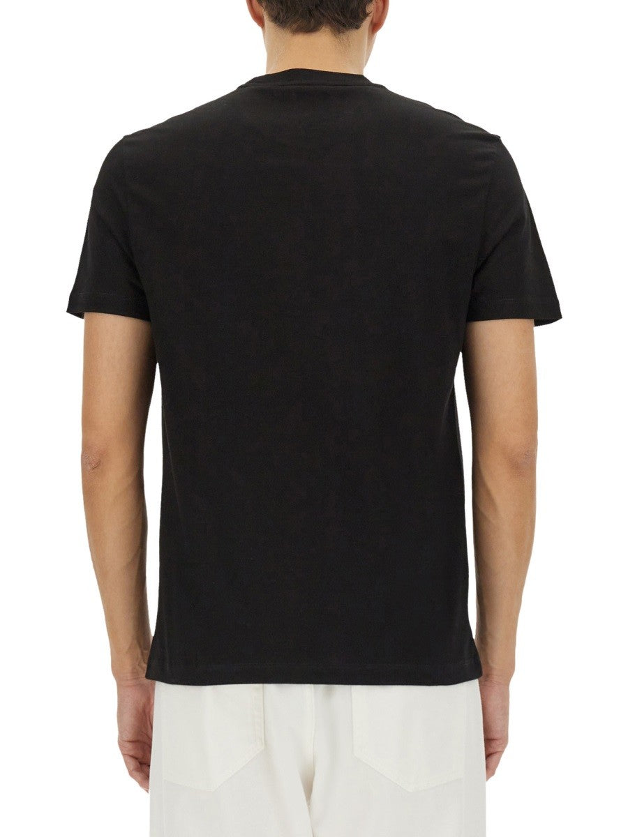 Versace T-SHIRT WITH '90S VINTAGE EMBROIDERED LOGO