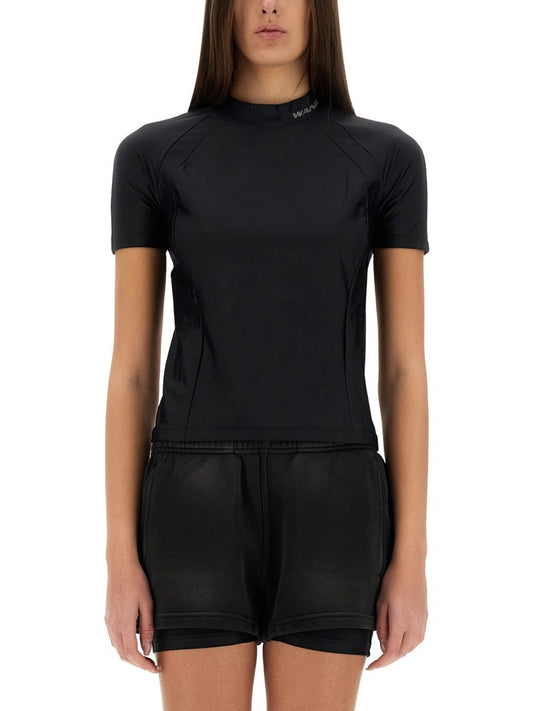 ALEXANDERWANG.T T-SHIRT WITH LOGO
