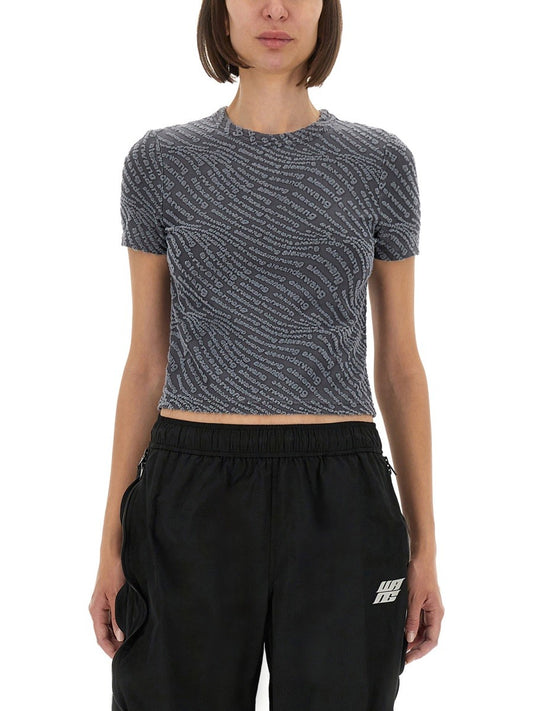 ALEXANDERWANG.T T-SHIRT WITH LOGO