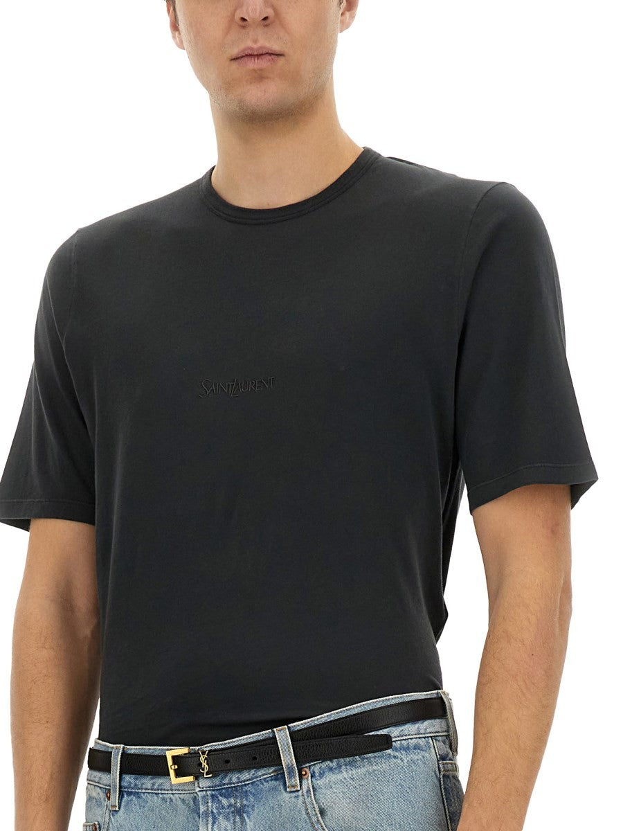 Saint Laurent T-SHIRT WITH LOGO
