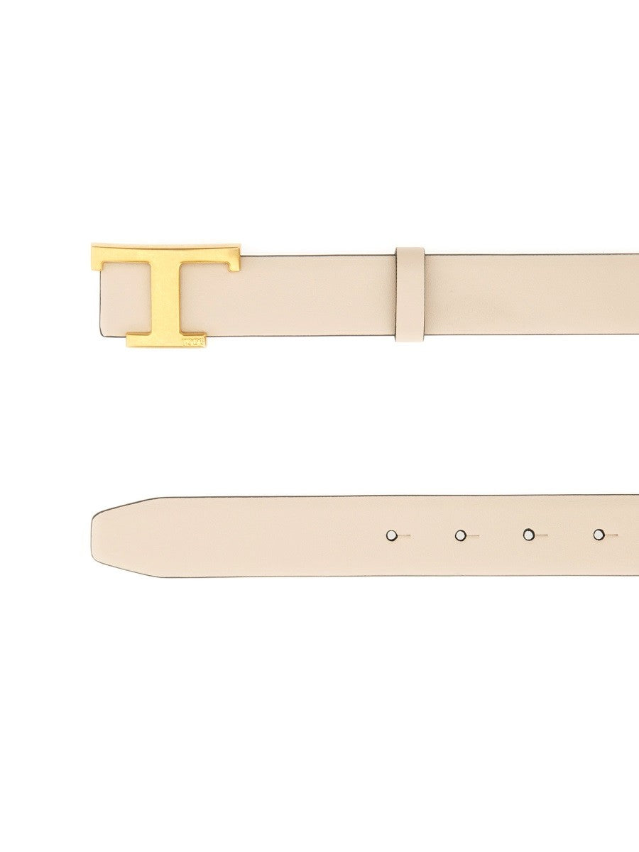 TOD'S "T TIMELESS" REVERSIBLE BELT