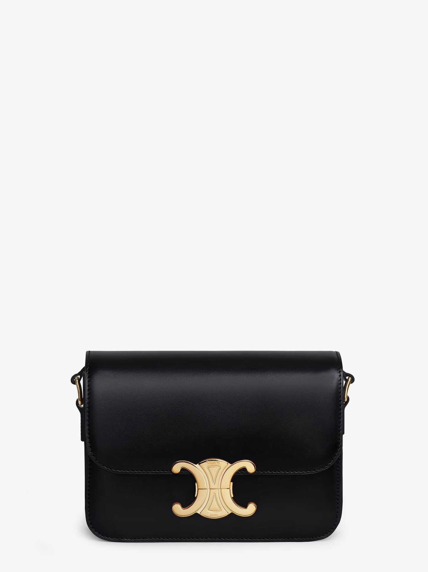 Celine Teen Triomphe leather shoulder bag