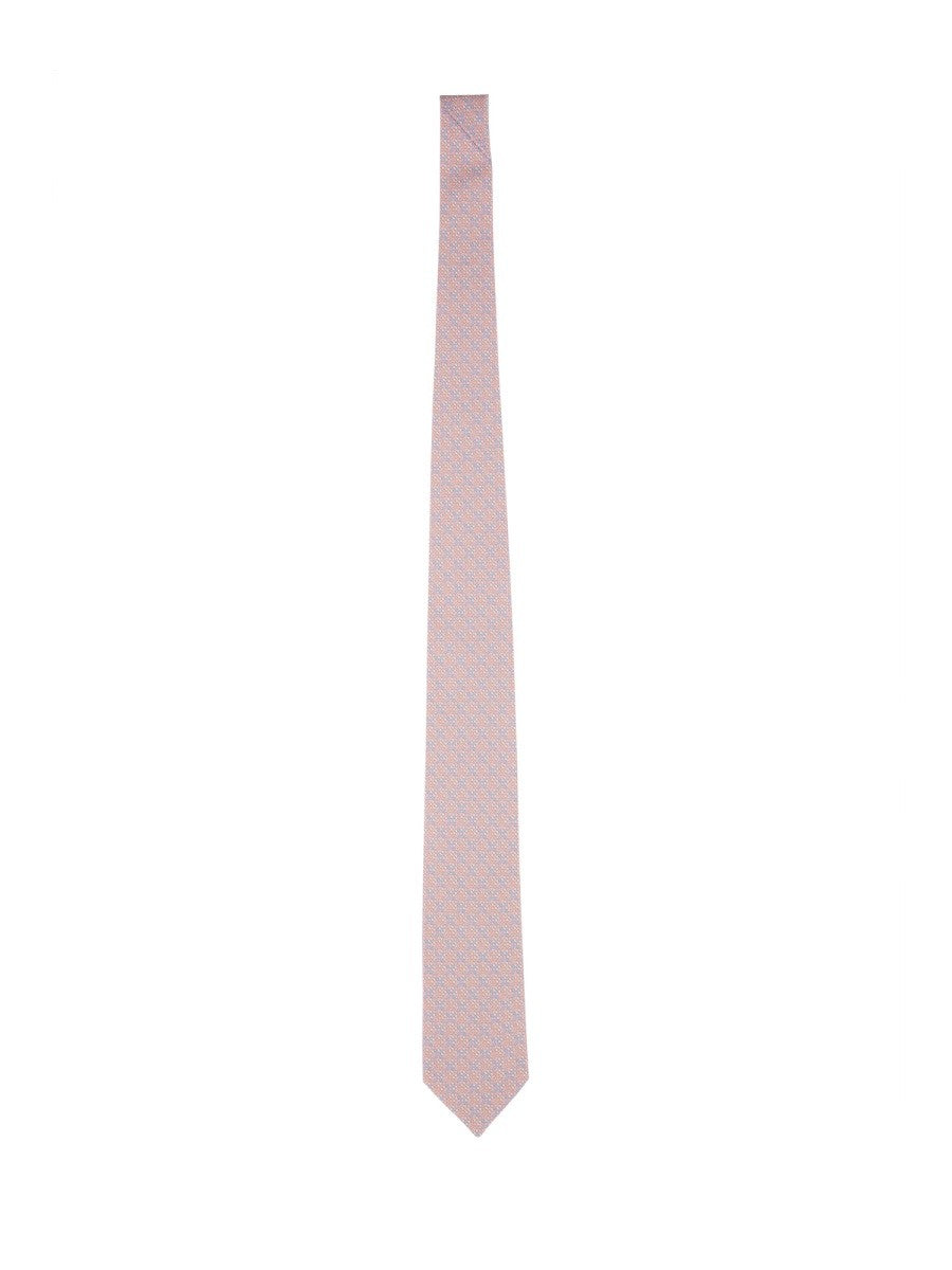 Ferragamo TIE PRINT "GANCINI"