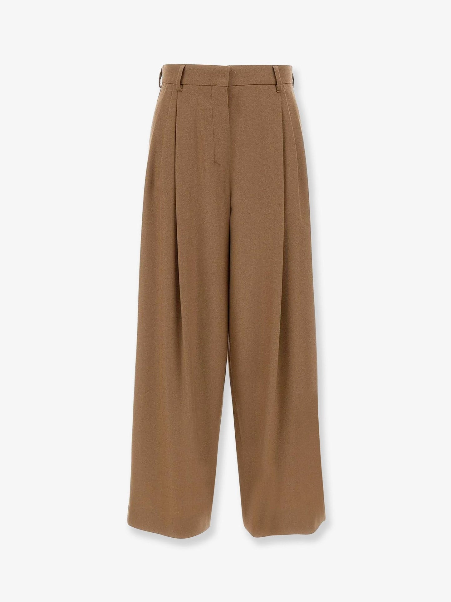 'S MAX MARA Titty virgin wool trousers