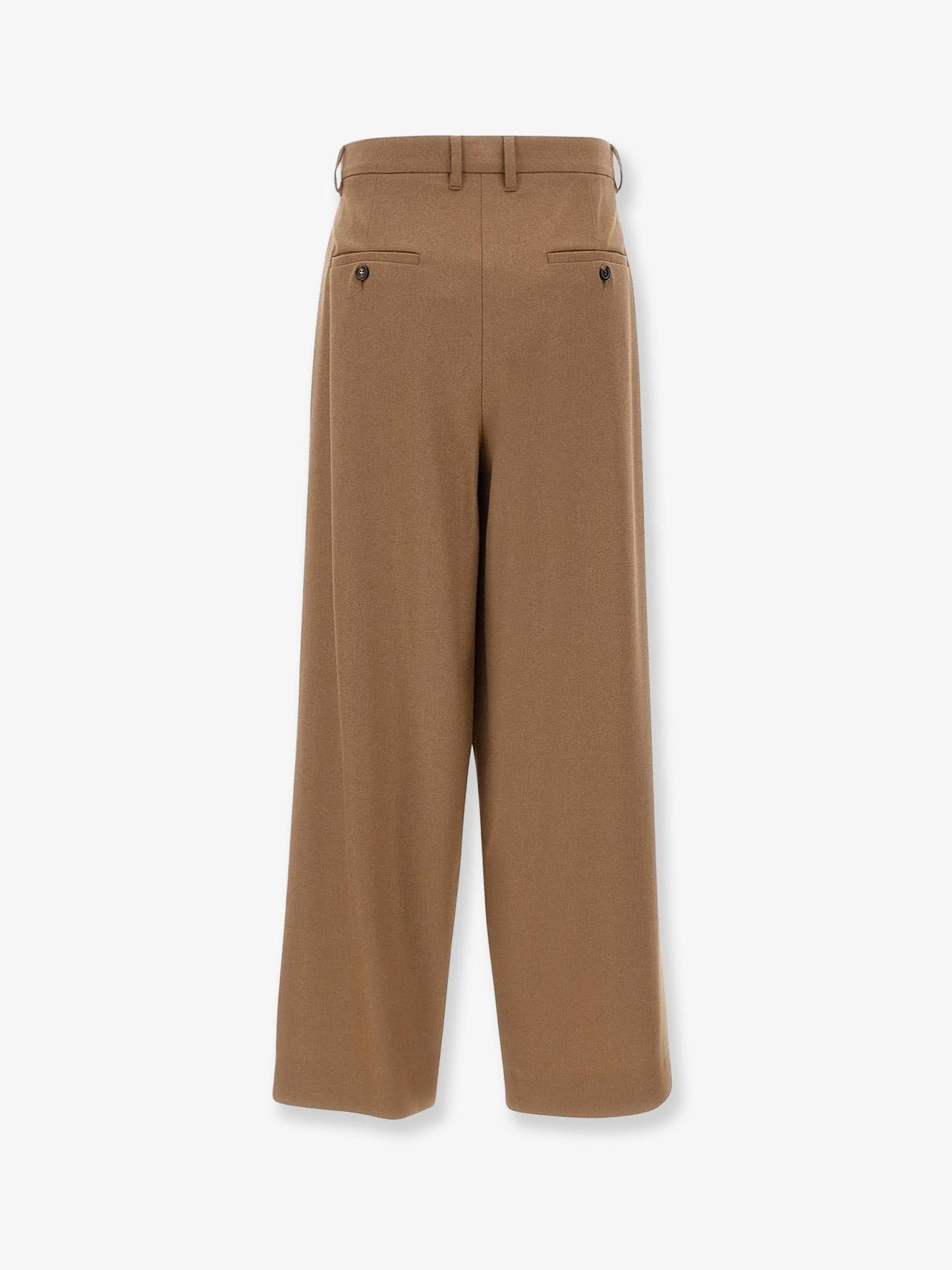 'S MAX MARA Titty virgin wool trousers