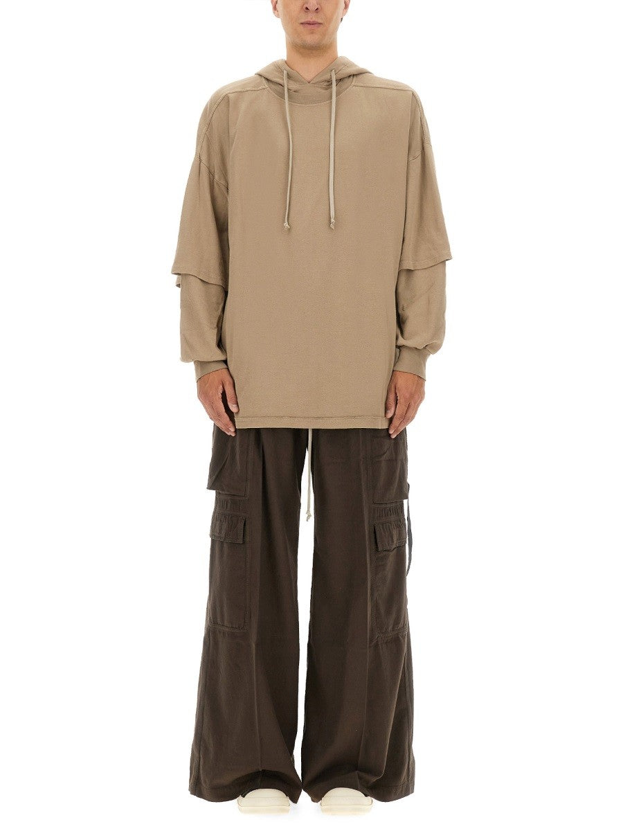 RICK OWENS DRKSHDW "TOMMY HUSTLER" HOODIE