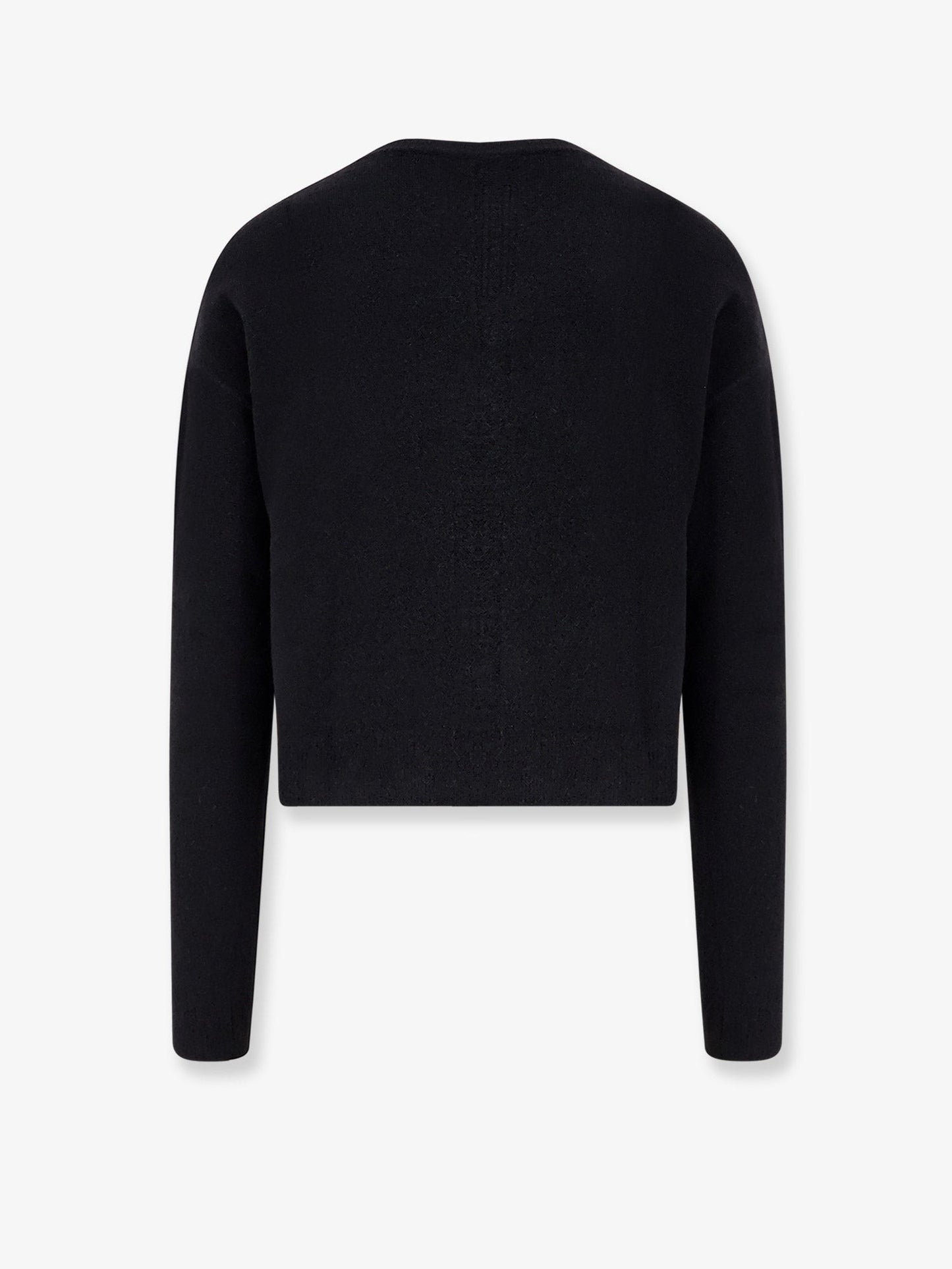 RICK OWENS Tommy V neck alpaca blend sweater