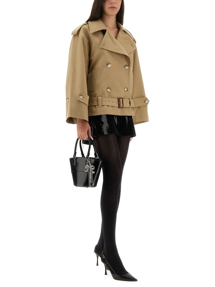 SELF-PORTRAIT TRENCH JACKET