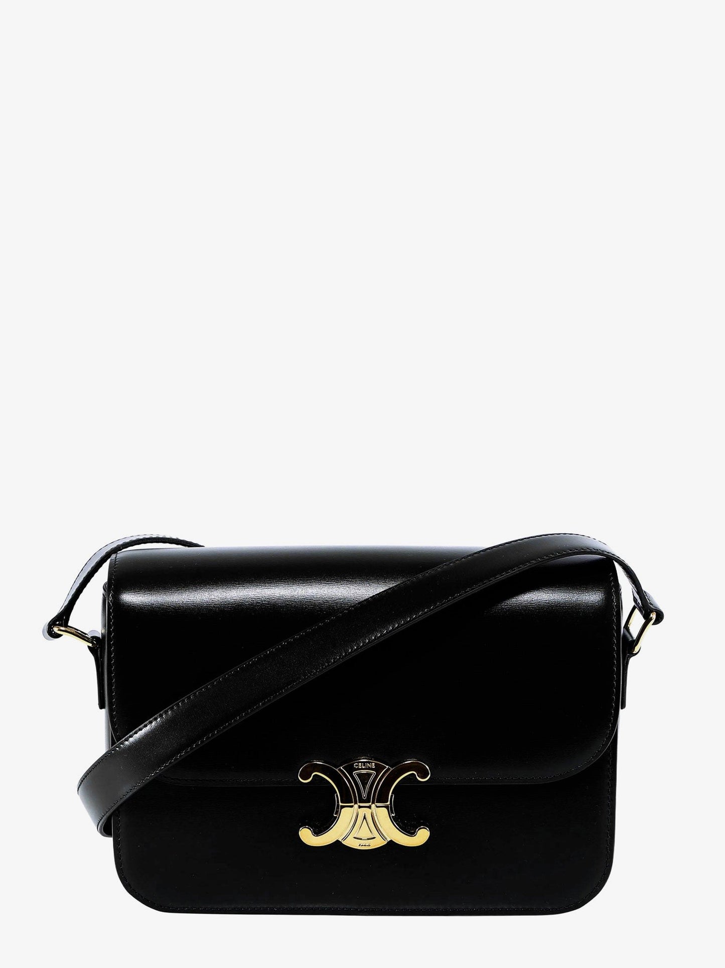 Celine Triomphe Classique leather shoulder bag