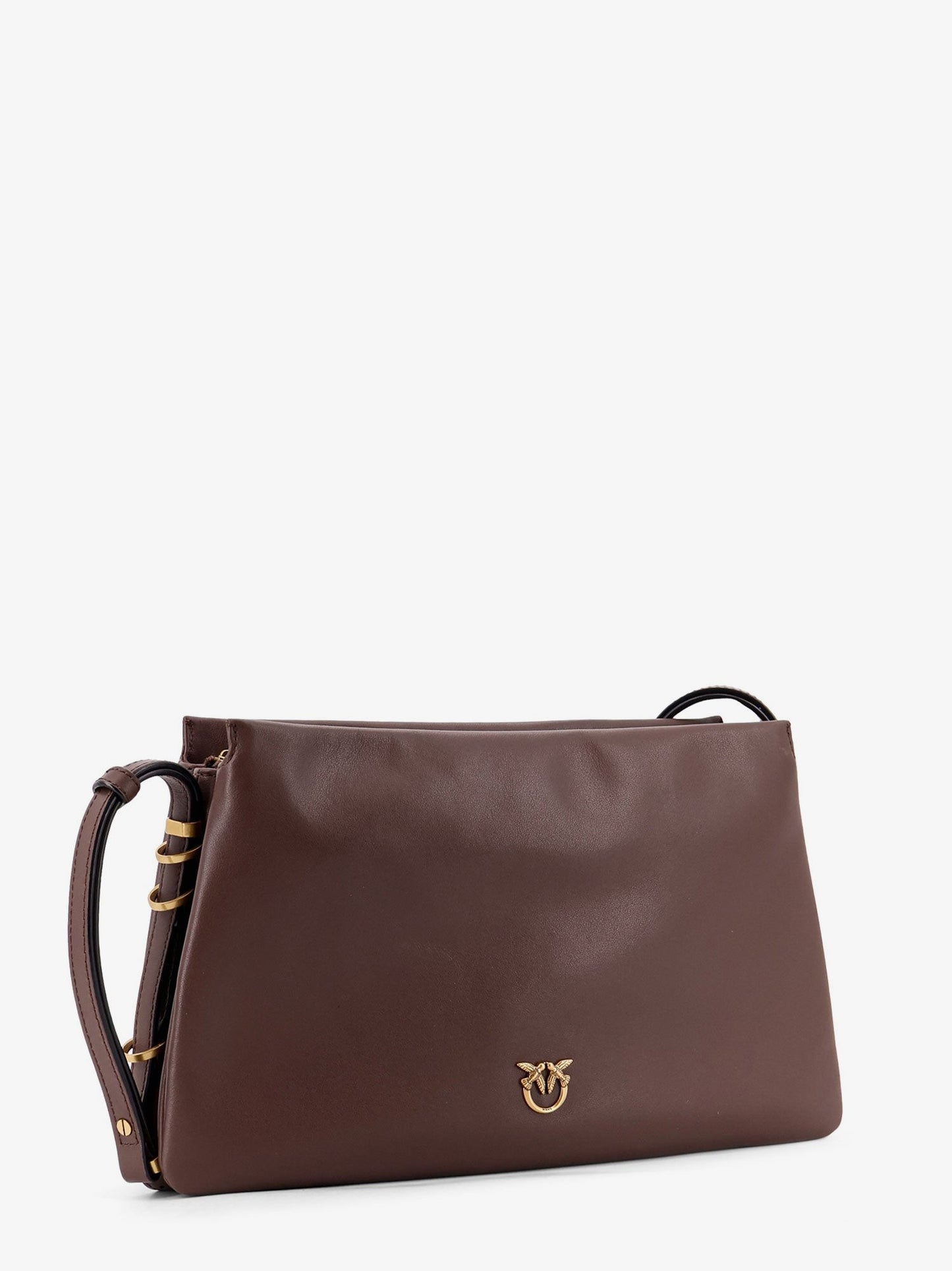 Pinko Triplet leather shoulder bag
