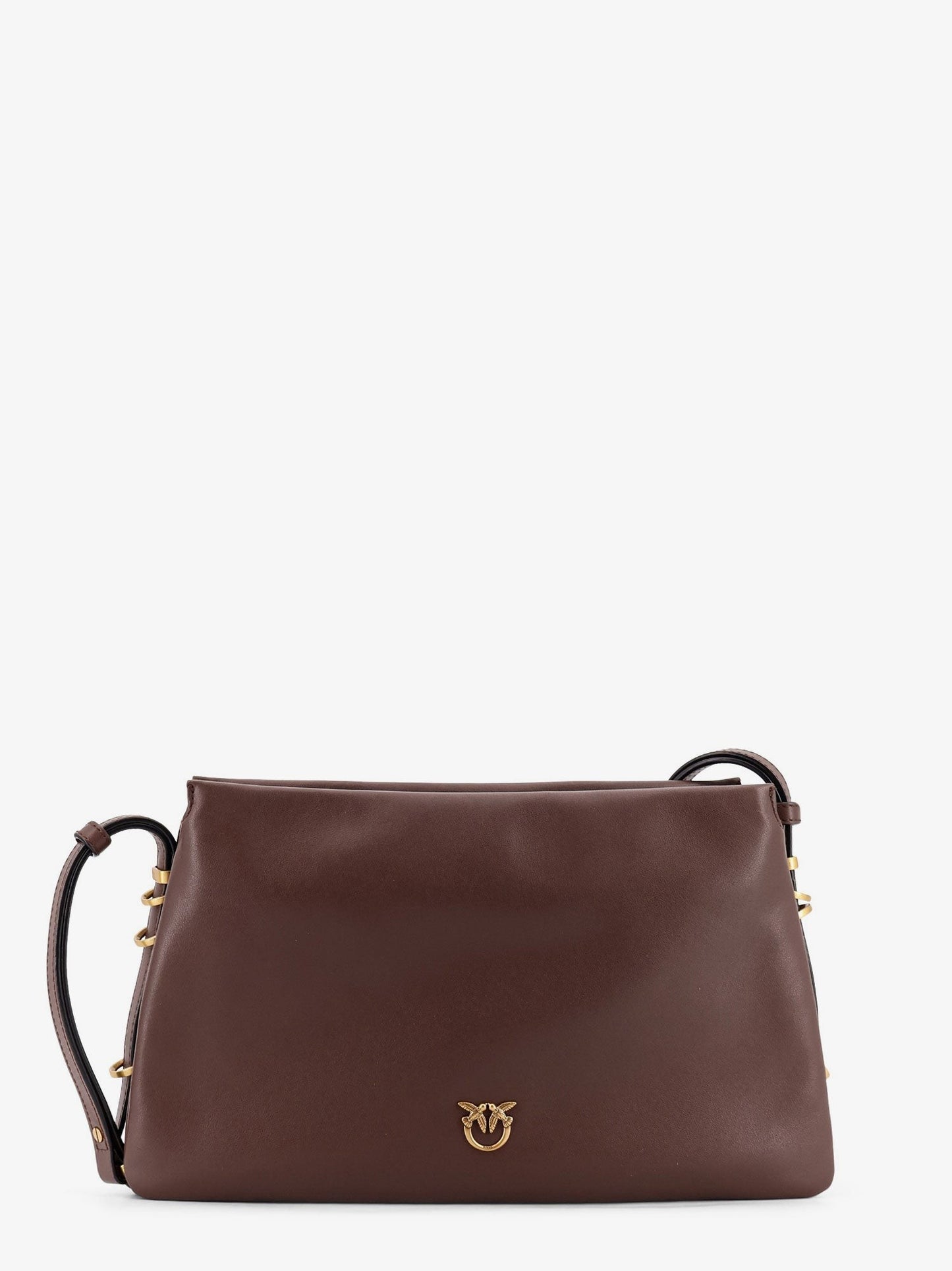 Pinko Triplet leather shoulder bag
