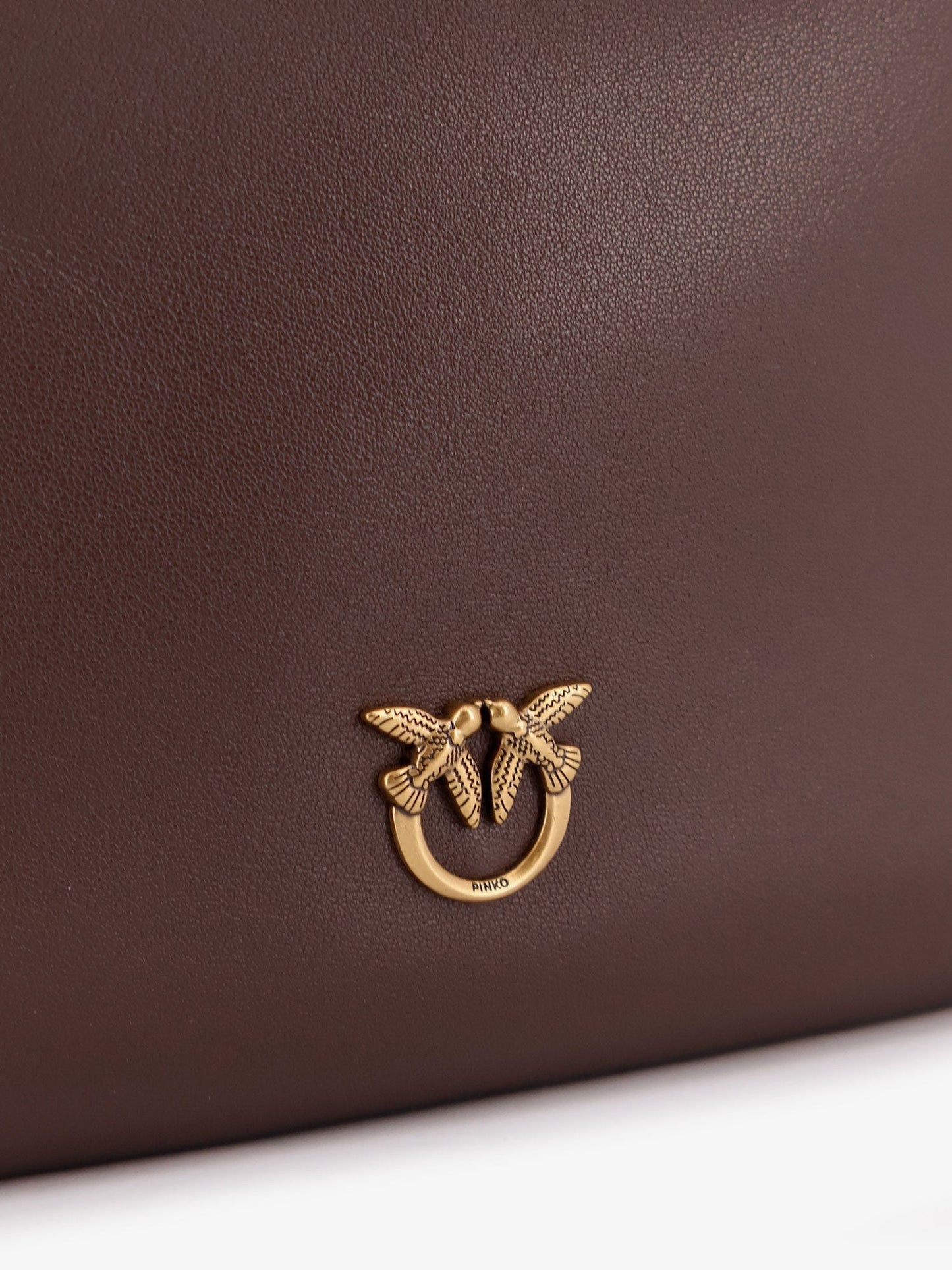 Pinko Triplet leather shoulder bag