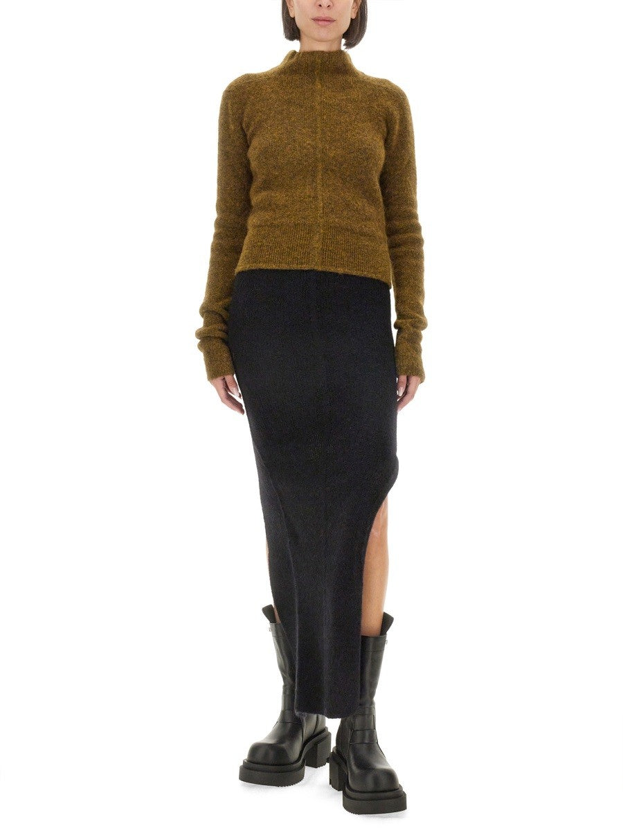 RICK OWENS TURTLENECK SHIRT