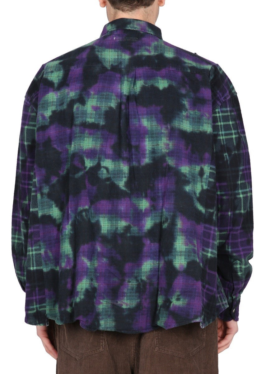 NEEDLES UNEVEN DYE SHIRT