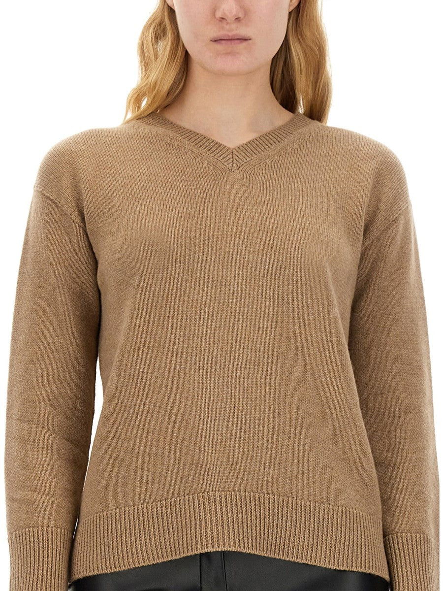 S MAX MARA V-NECK SWEATER
