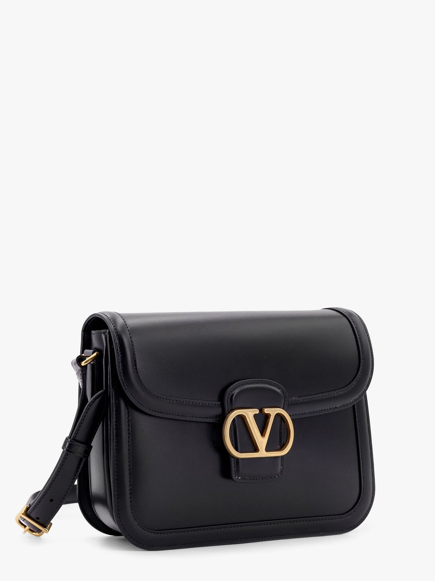 Valentino Garavani Valentino garavani 9to5 leather shoulder bag with vlogo signature closure