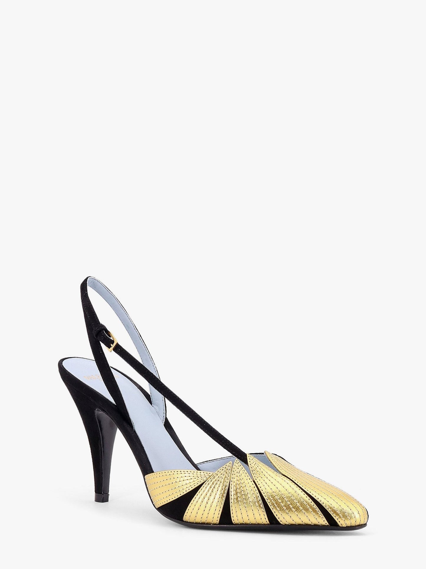Valentino Garavani Valentino Garavani Foliefoliage suede Décolleté Slingback