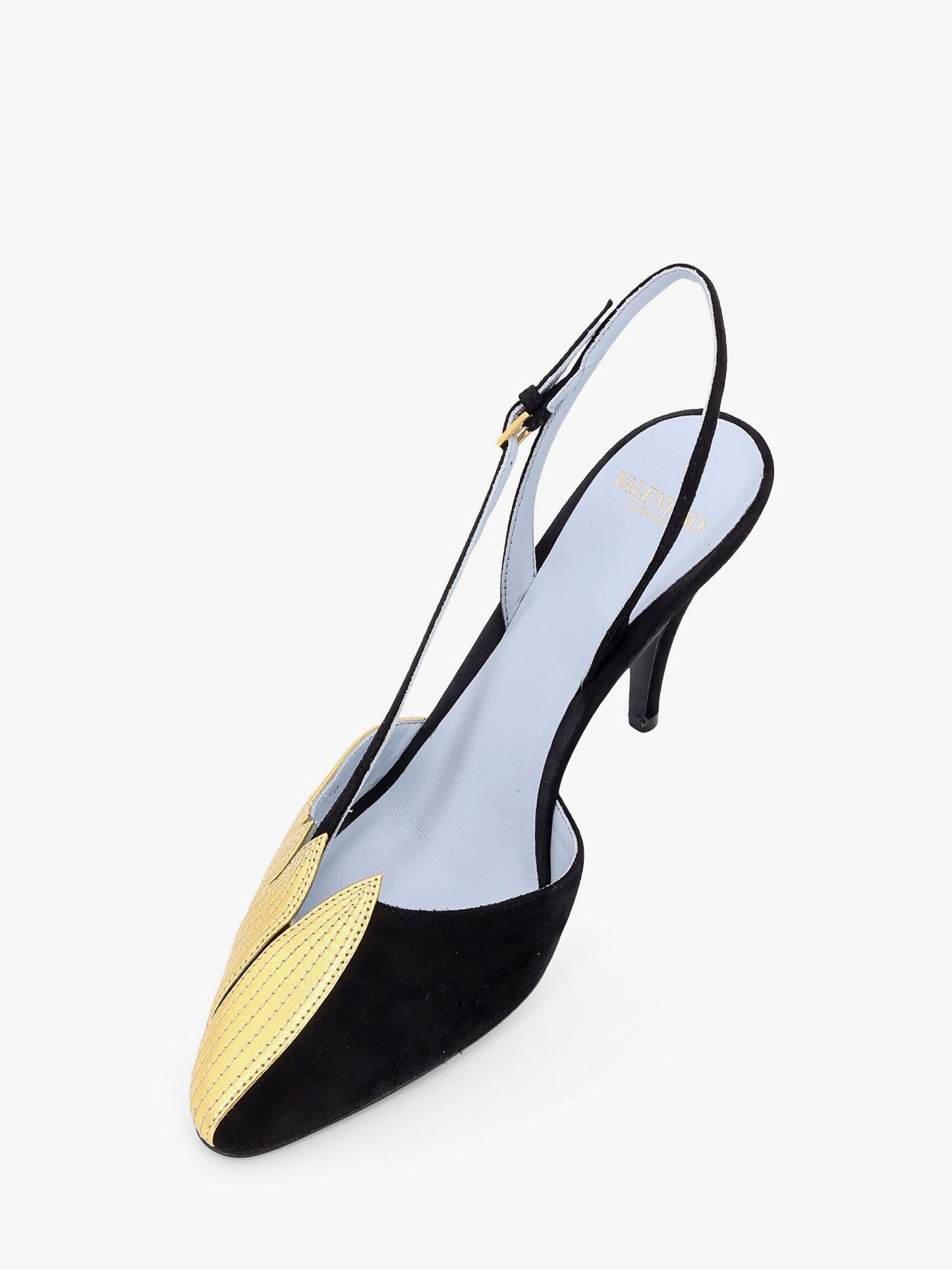 Valentino Garavani Valentino Garavani Foliefoliage suede Décolleté Slingback