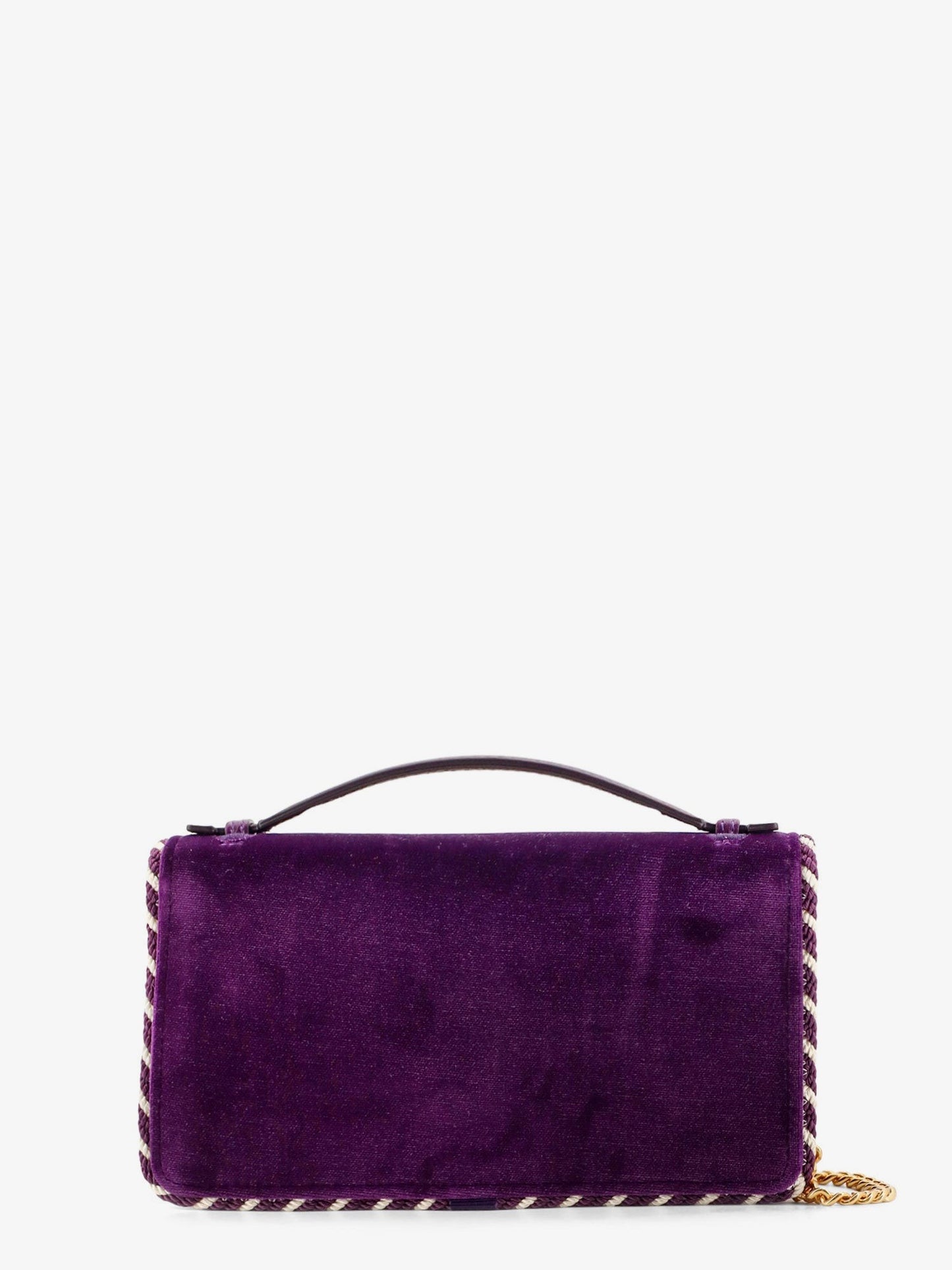 Valentino Garavani Valentino Garavani velvet bag/wallet with VLogo Signature detail