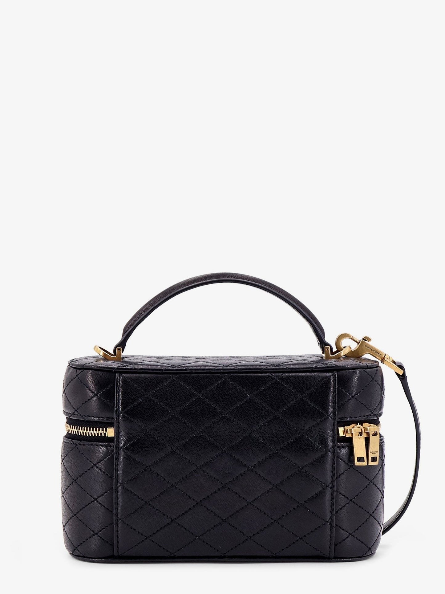 Saint Laurent Vanity gaby matelassé leather handbag