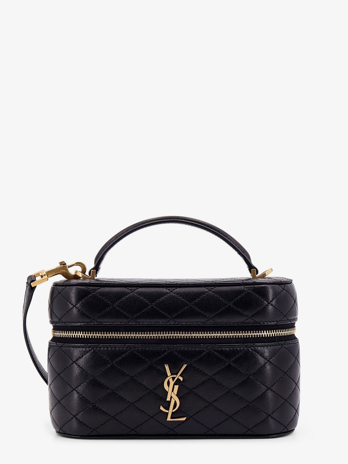 Saint Laurent Vanity gaby matelassé leather handbag