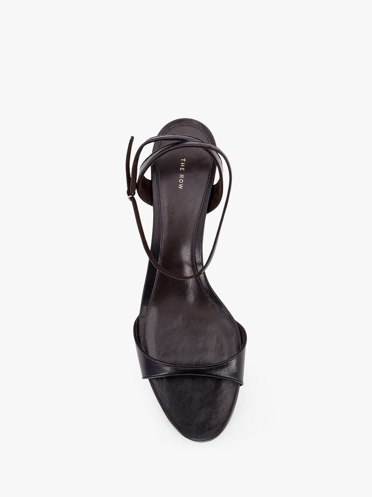 THE ROW Vika 35 leather heel sandals