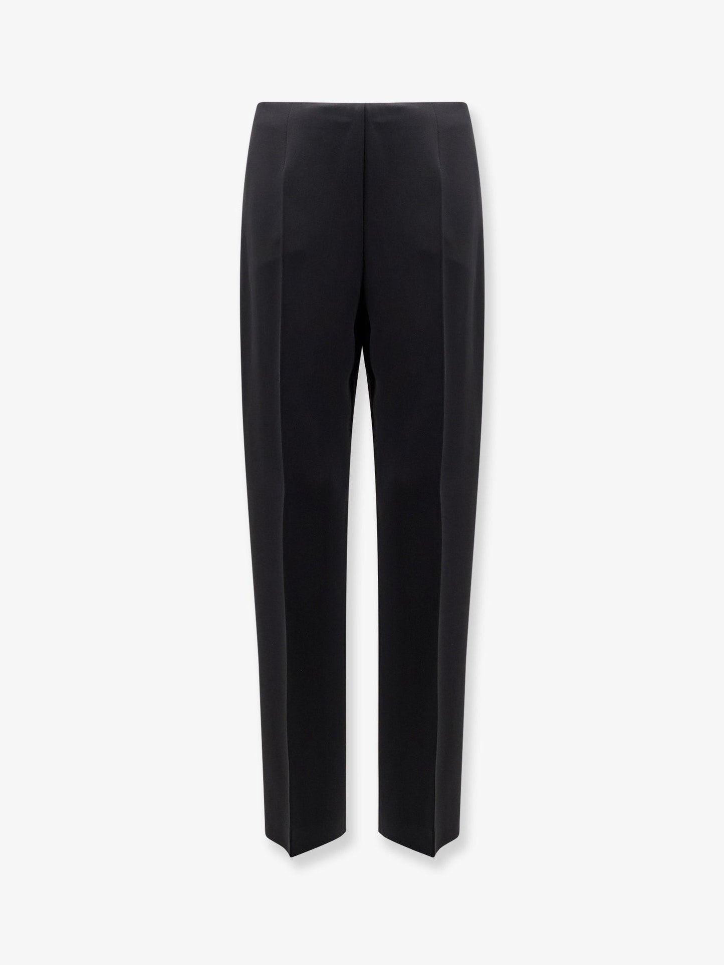 alberta ferretti Virgin wool and silk trousers