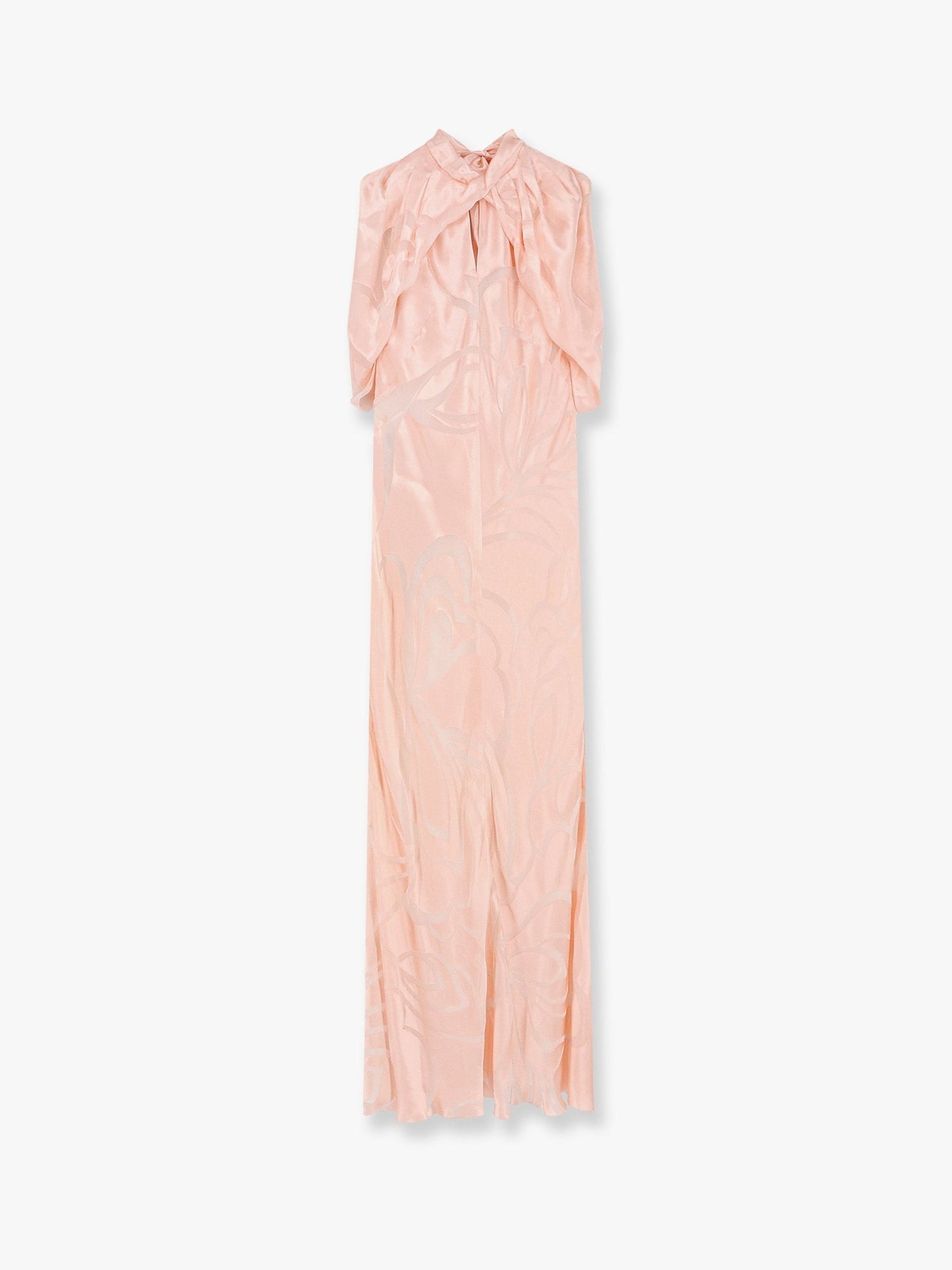 alberta ferretti Viscose and silk long dress