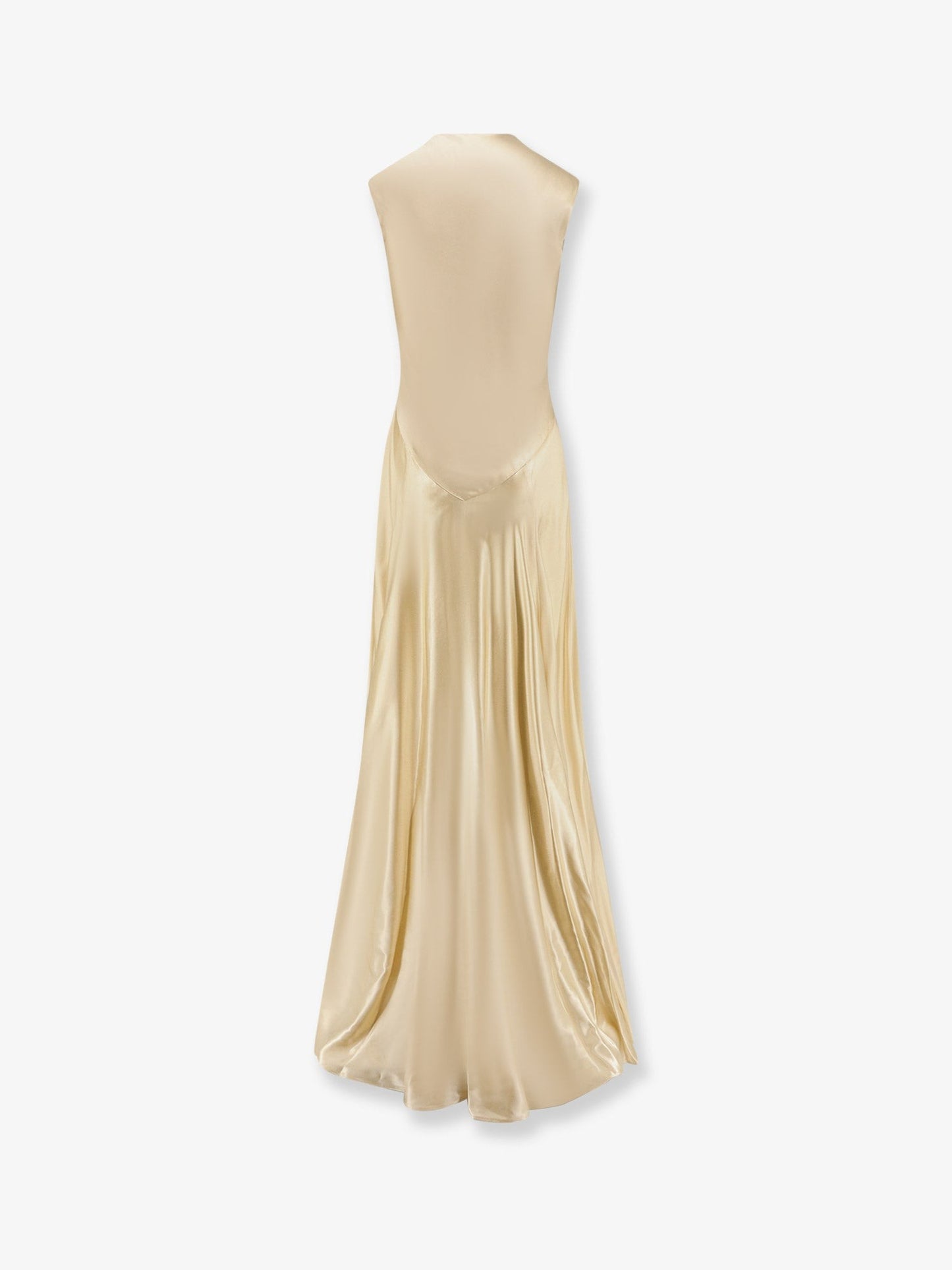 alberta ferretti Viscose and silk long dress
