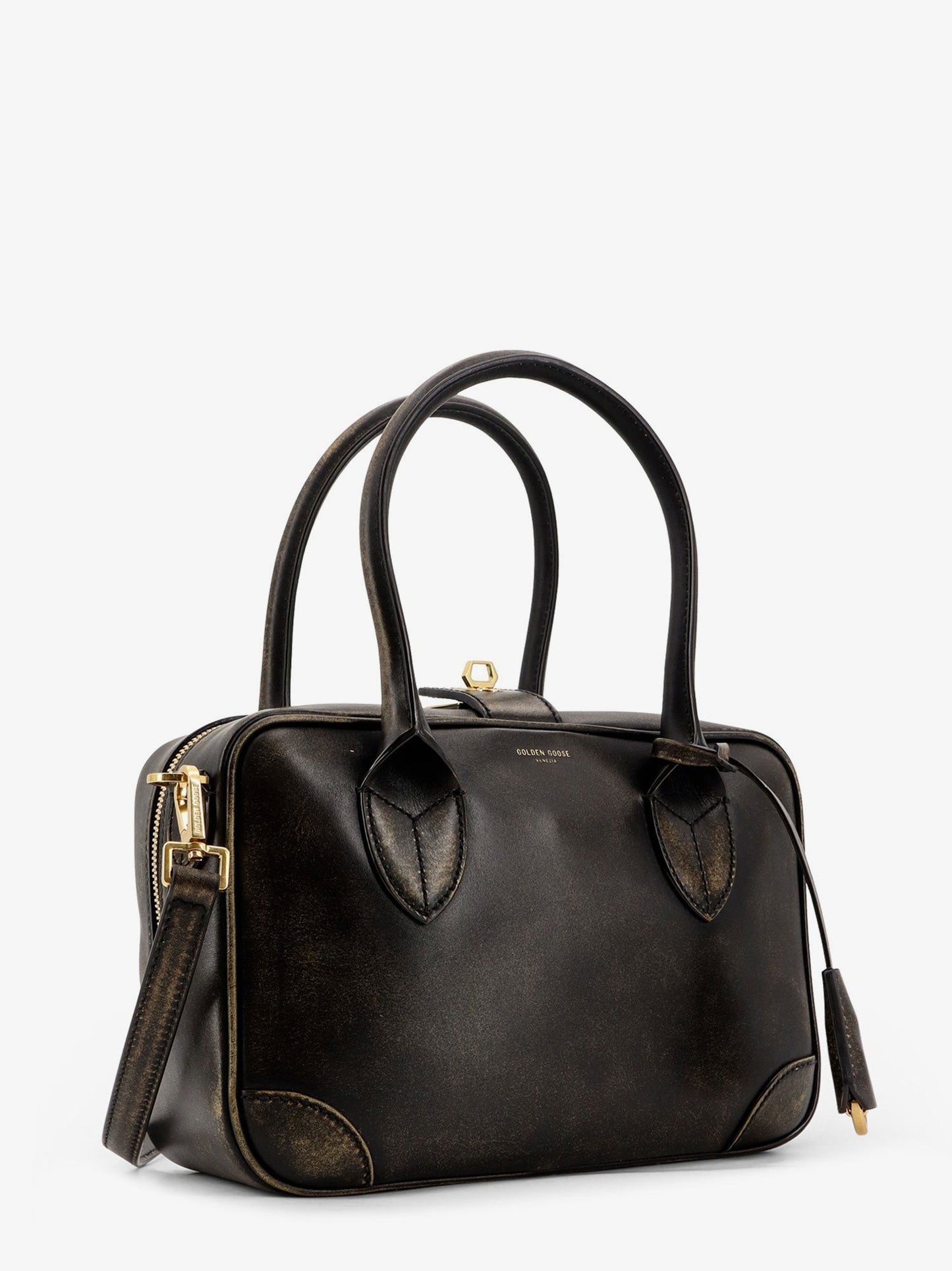 Golden Goose Deluxe Brand Vita Vintage leather crossbody bag