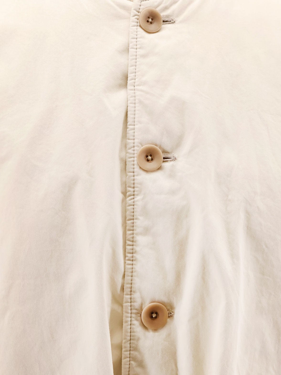 LEMAIRE Wadded blouson padded cotton satin jacket