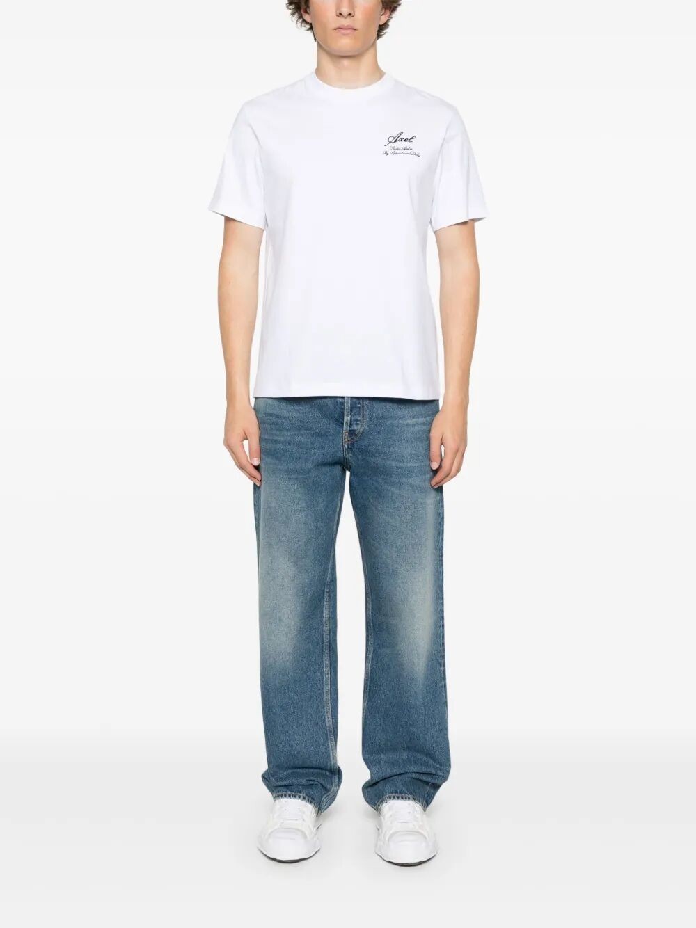 Golden Goose Deluxe Brand whiskering-effect jeans