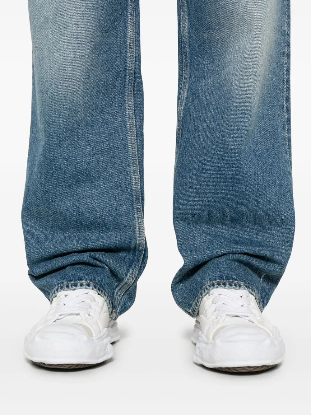 Golden Goose Deluxe Brand whiskering-effect jeans