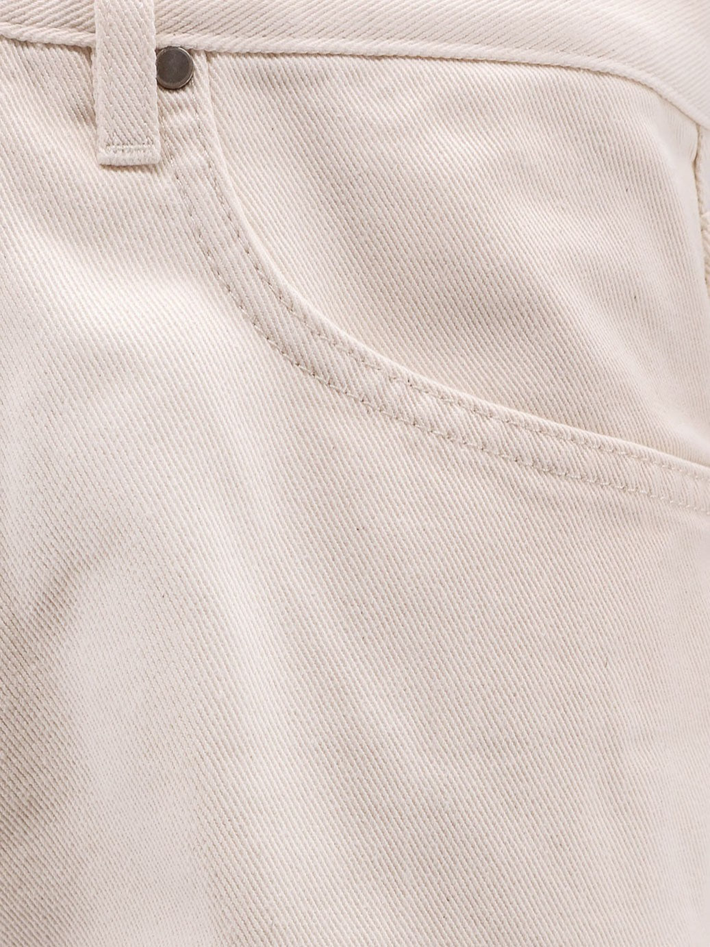 Lardini White denim trousers