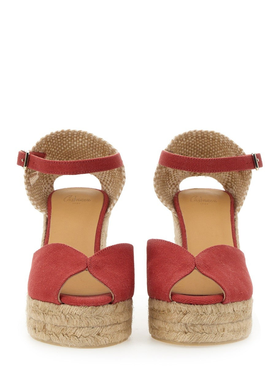 Castaner WHITE SANDAL.
