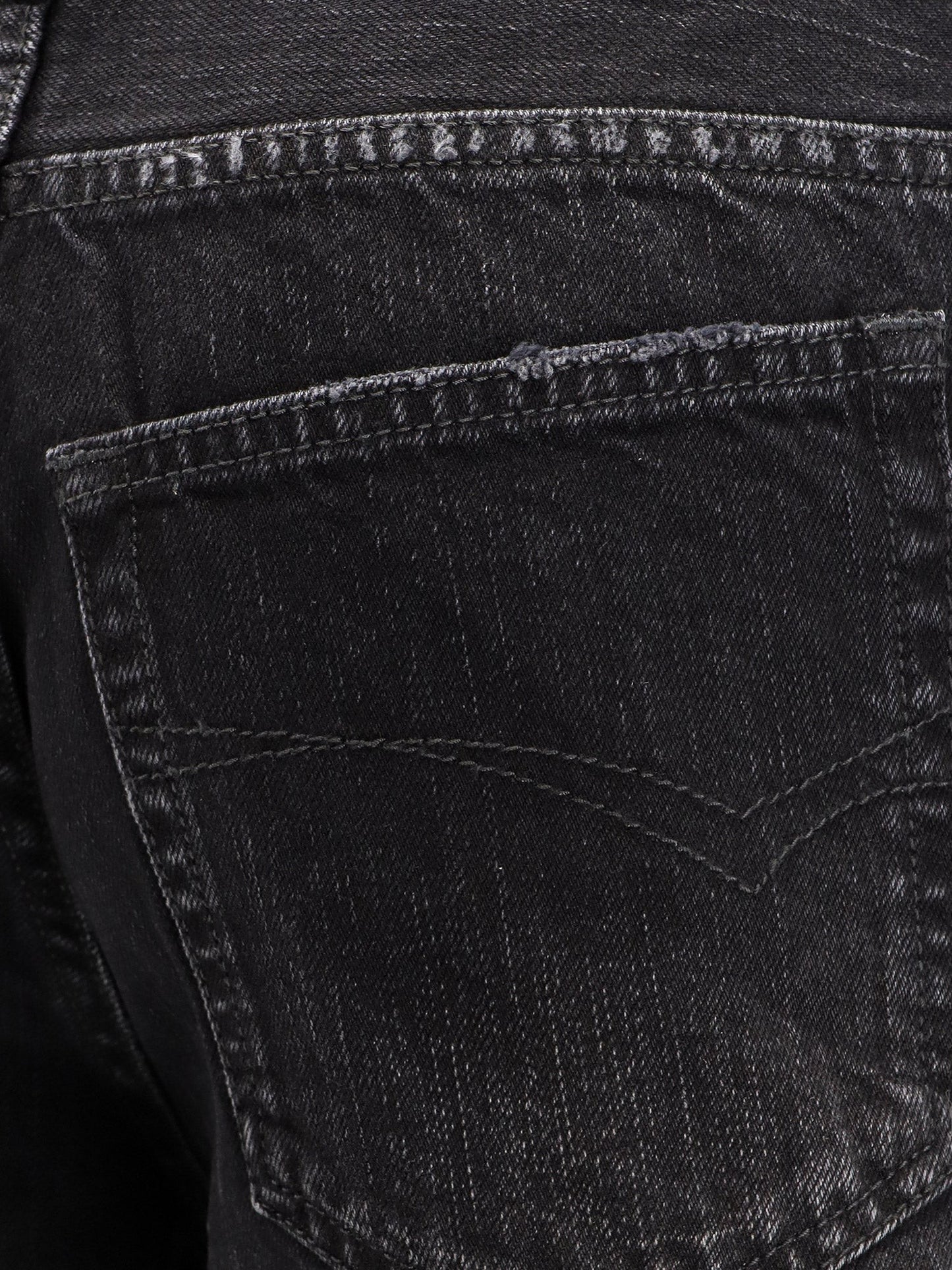 Balenciaga Wide Leg black denim trousers