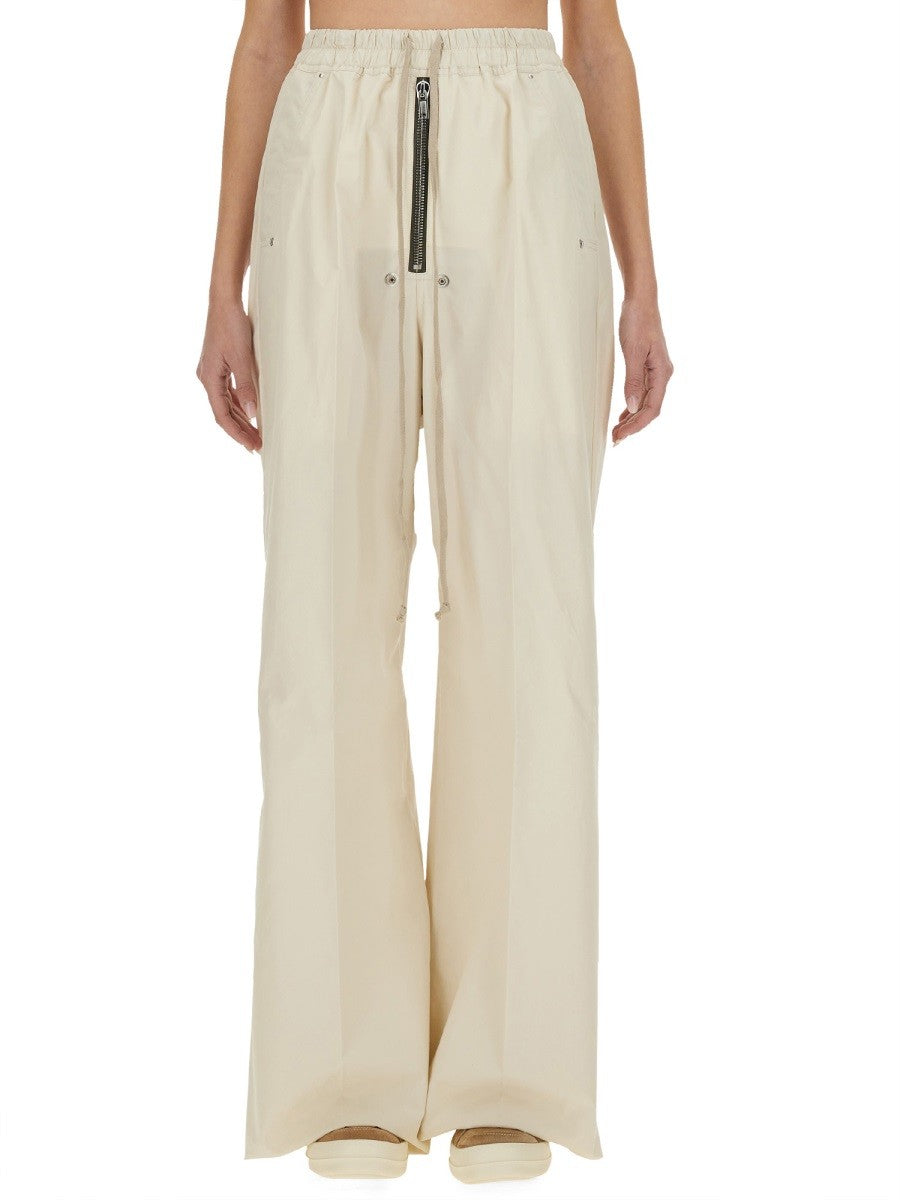 RICK OWENS WIDE LEG PANTS