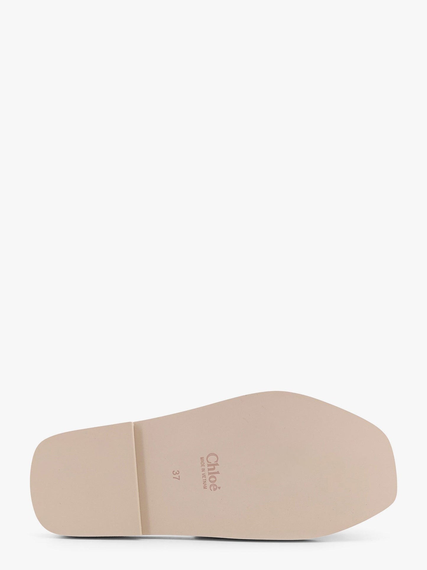 CHLOE' Woody linen sandals with chloé embroidery