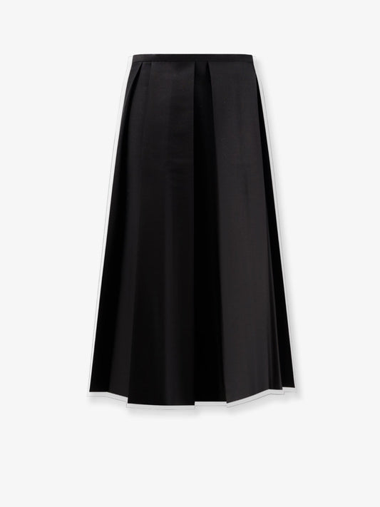 TOTEME Wool and silk midi dress