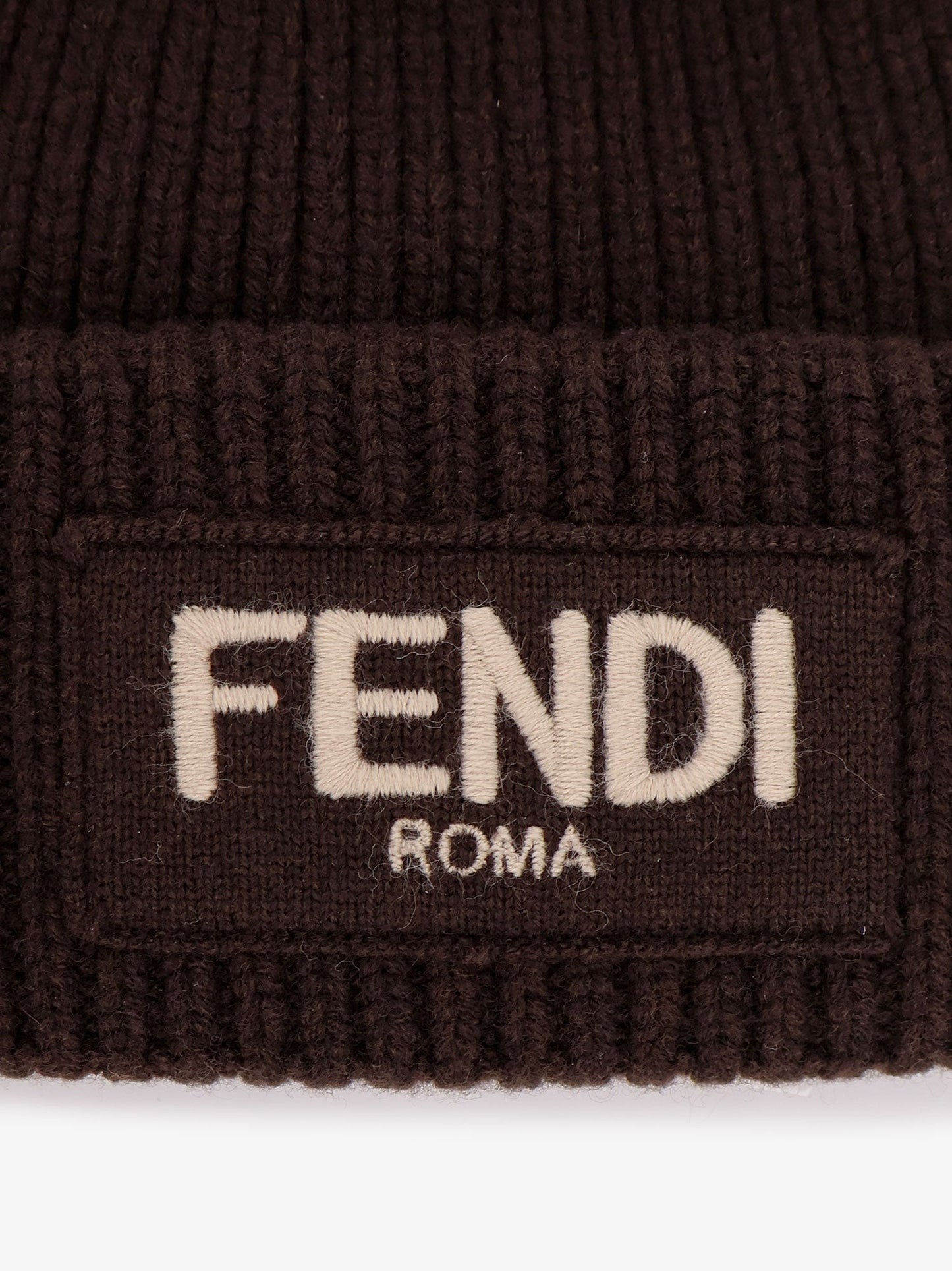Fendi Wool beanie hat