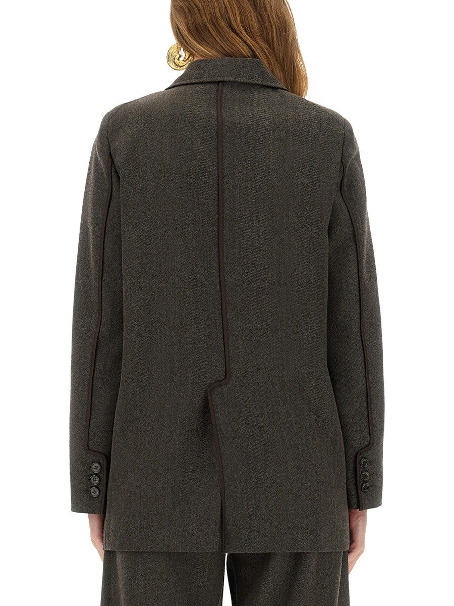 MOSCHINO JEANS WOOL BLEND JACKET
