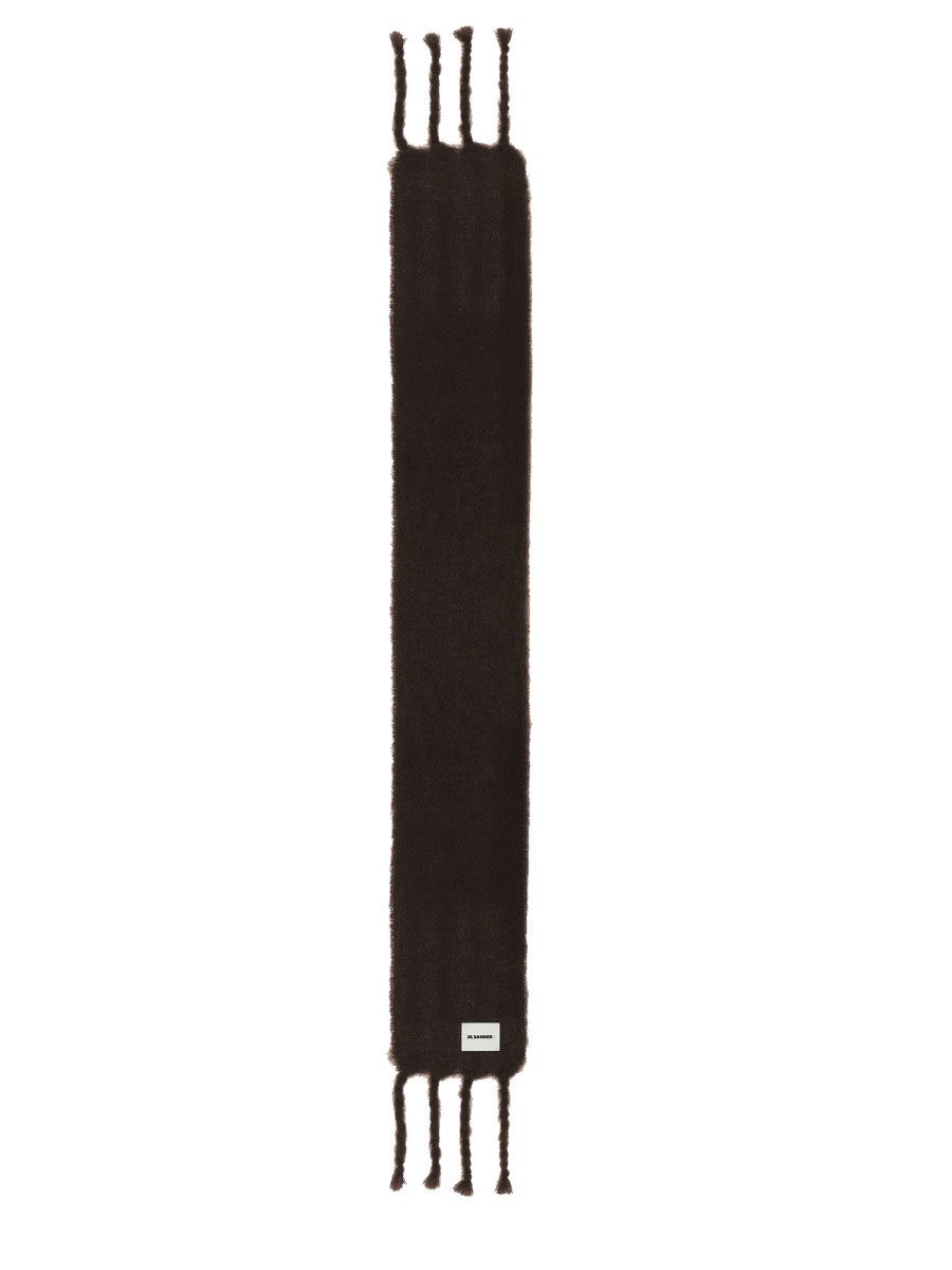 JIL SANDER WOOL BLEND SCARF