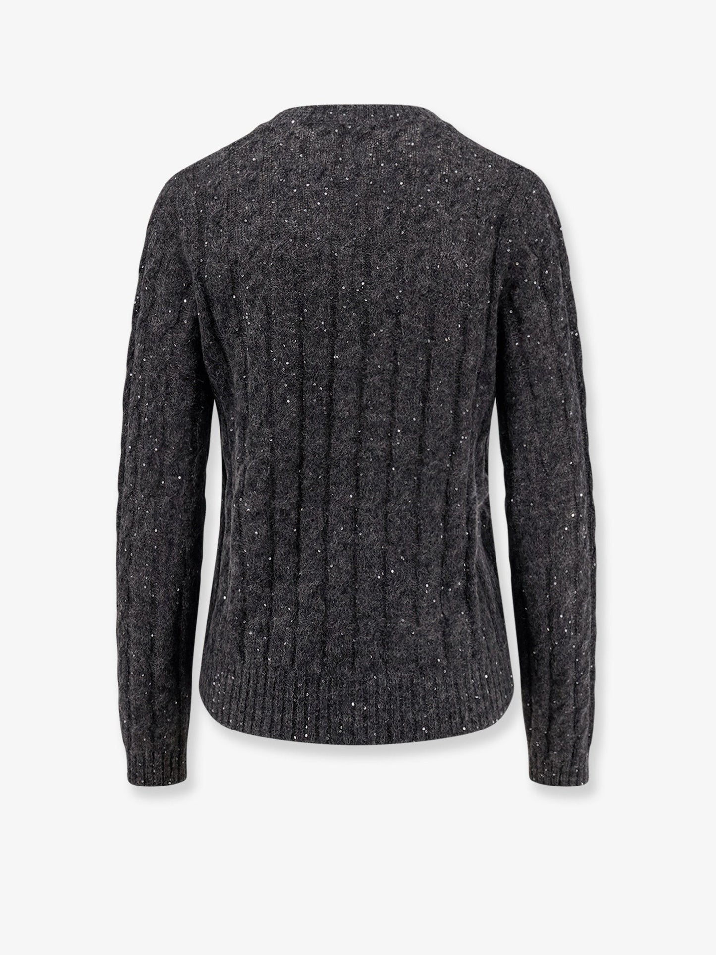 Brunello Cucinelli Wool blend sweater with all-over sequins