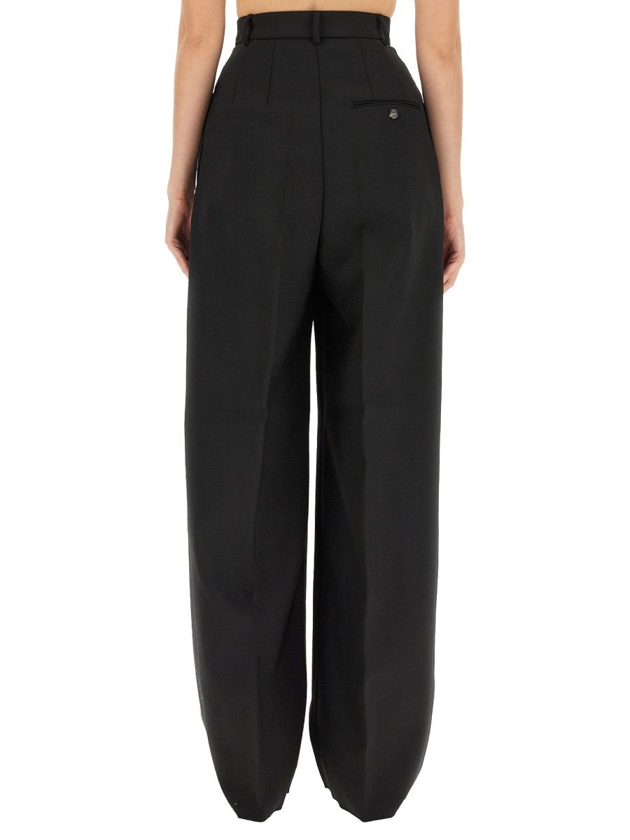 Sportmax WOOL BLEND WIDE PANTS