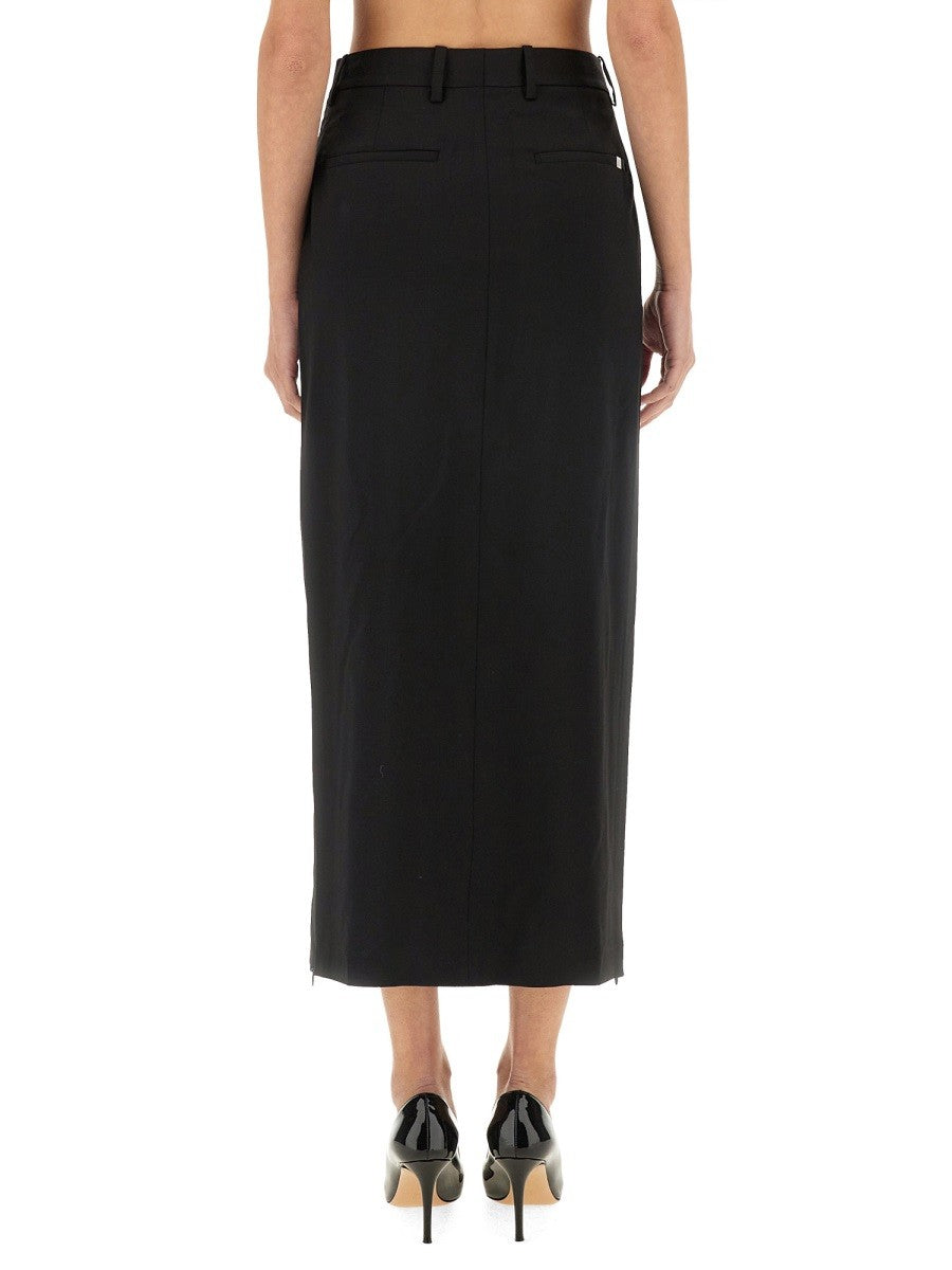 Helmut Lang WOOL SKIRT