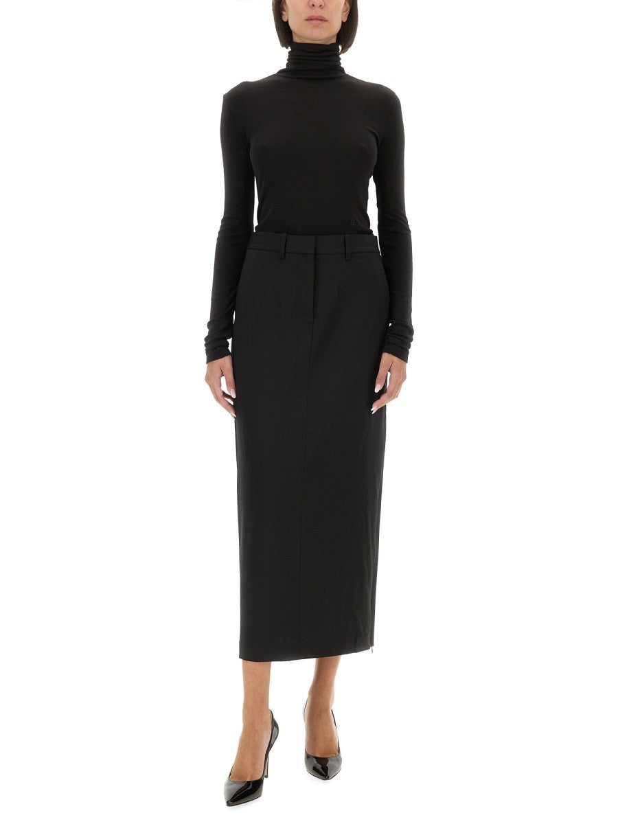 Helmut Lang WOOL SKIRT